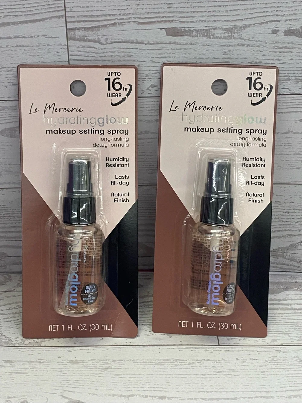 Le mercerie makeup setting spray 2 pack